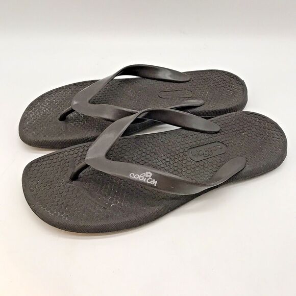 Cobian Brown Flip Flop Sandals Women's 8 Beach Thongs Pool Shoes Vegan Slip-Ons - Picture 1 of 10